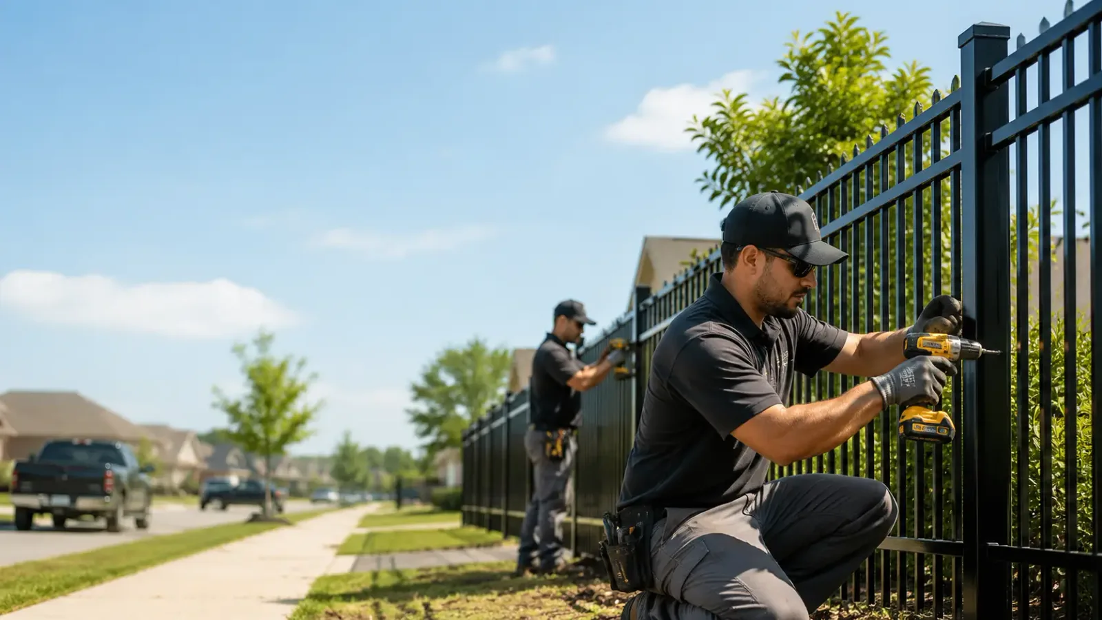 Metal Fence Installation in Newport, OH